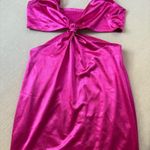 Pink cut out mini dress Photo 0