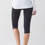 Lululemon In The Flow Crop II Heathered Grey Size S/M Photo 1
