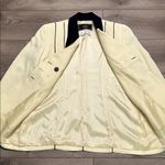 Fendi  Vintage Retro Double Breasted Black And Yellow Blazer‎ Size 8 Photo 5