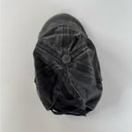 C.C Baseball Cap Dark Gray / Black Hat Distressed Adjustable Strap Photo 1