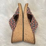 Skechers Beverlee Wedge Luxe Foam Sandals Woman’s Size 10 Multicolor Open Toe Photo 3