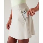 Athleta  16 Brooklyn Heights High Rise Skort Size 16 Reg Abalone Beige Photo 3