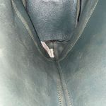 Lucky Brand Pebbled Leather Tote Shoulder Bag Gray Unlined 14x12x6" Photo 8