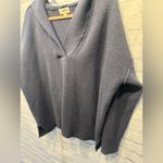 Aerie  navy hoodie sweater size Large Photo 4