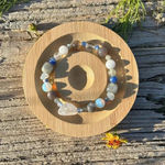 Handmade 🩵  Citrine Blue Lace + Botswana Agate Labradorite Aquamarine Bracelet Photo 1