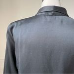 Vintage 80s Winkleman’s Black Slouchy Oversized Open Front Blazer M Size M Photo 5