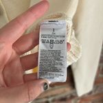 Gap  White Cotton Button Front Crew Boxy Cardigan Sweater, S Photo 5