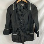 Kenar Belted Button Up Jacket Size 4 Photo 0