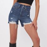 Good American  Bombshell Shorts in Indigo062 Photo 0