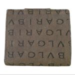 BVLGARI  Brown Bifold Classic Snap Wallet Authentic Photo 1