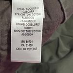 BCBGMAXAZRIA  Runway Olive Green Pleated Chino Shorts‎ Size 4 Retro 1990s Preppy Photo 3