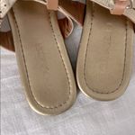 Coach  Caterine Gold Leather Chainlink Sandals 7.5 Photo 10