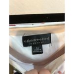 Connected Apparel  Floral Print Sleeveless Dress‎ White Orange Red Size 14 Photo 2