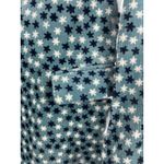 Boden Blue Star Print Corduroy Blazer Jacket Size 14R Retro Mod Lined Photo 6