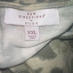 New Directions Long Sleeve Scoop Neck jumper shorts Green Size XXL Photo 2