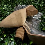 Cape Robbin Cape Ribbon Silver snakeskin print western ankle boots Size 8.5 Photo 4