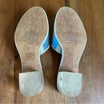 Karl Lagerfeld NWOT  Unworn "Faita" Iridescent Slides Mules Lucite Block Heel 6.5 Photo 1