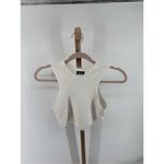 BDG white textured sleeveless crop tank size medium Photo 7