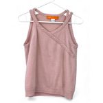 CYNTHIA STEFFE | M | Pure 100% Casher Knit Top Sweater Tank Sleeveless Women Pink Size M Photo 5
