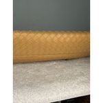 Vera‎ New York Woven Tote Bag Chain Strap Shoulder Bag Designer Purse Brown Photo 2