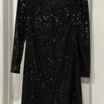 Nanette Lepore Sequin Black Dress Photo 0