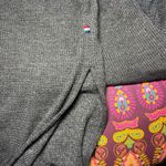 Sol Angeles Anthropologie Gray Long Sleeve Waffle Knit Midi Dress SZ Medium NWOT Photo 5