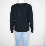 Catherine Malandrino women's black sweater, size M Photo 4