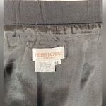 Henri Bendel Mini Wrap Skirt Black Silk & Cotton Vintage Size 14 Photo 2
