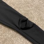 Free People Women’s  FP Movement Ribbed Back Zip Long Sleeve Crop Top Black Sz S Photo 6