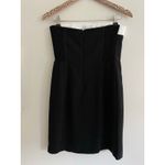 Amanda Uprichard  Kerri Black White Mini Dress Size Small Photo 3