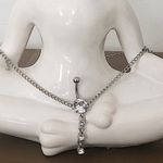🆕 Sexy hypoallergenic silver plated body chain Photo 1
