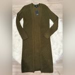 Forever 21 🆕  Olive Cardigan Sweater Size S Photo 1