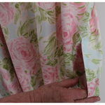 Cabernet‎ Pink Floral Satin Slip Dress Rose Lingerie Coquette Pockets Size XL Photo 2