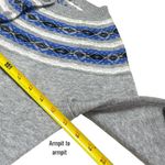 Talbots  Fair Isle Cardigan Sweater Lambswool Blend Nordic Holiday Cabin Cozy M Photo 8