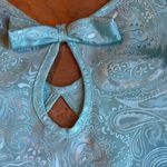 Women’s size small pasily light blue night gown Green Photo 2