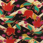 LuLaRoe Cassie Pencil Skirt Tulip Floral Zig Zag Garden Party Stretchy Size XL Photo 2