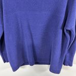 Free People  Ottoman Slouchy Tunic Sweater Mock Oversized Purple Women’s‎ Medium Photo 8