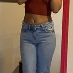 Aeropostale Mid Rise Light Wash Flare  Jeans Photo 5