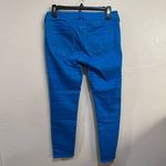 Hollister Cobalt Blue Printed Skinny Capri's Photo 3