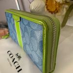 Coach  Blue and Green Women's Wallet Photo 2
