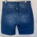 Soft Surroundings  Women’s Denim Pull On Bermuda Shorts Medium Photo 2