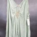 Free People NWT  Woman's Mint Green New Vibes Tank Top Size Small Photo 0