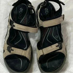 Ecco  YUCATÁN SANDAL WOMENS SIZE 11(43)  BIRCH PINK ACCENTS MULTI STRAPS  CLEAN Photo 0