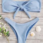 SheIn Baby blue Bathing Suit Photo 0