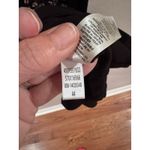 Chico's  Black Gold Sequins Round Neck Soft Stretch Stretchy Top Large Festival Photo 4