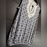 Sophie Max  Women’s Sleeveless Shirt Printed Tank Top Embroidery Sz Small EUC Photo 1