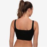 New! Yummie Black Seamless Scoop Neck Bra with Removable Pads 1X/2X Photo 2