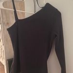 AGOLDE NWT Mika One Sleeve Thong Bodysuit Photo 7