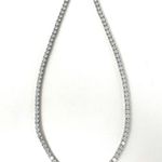 BLING giant CZ tennis necklace statement piece! Photo 1