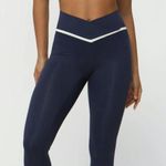 Navy Blue Women's Leggings Size M Photo 0